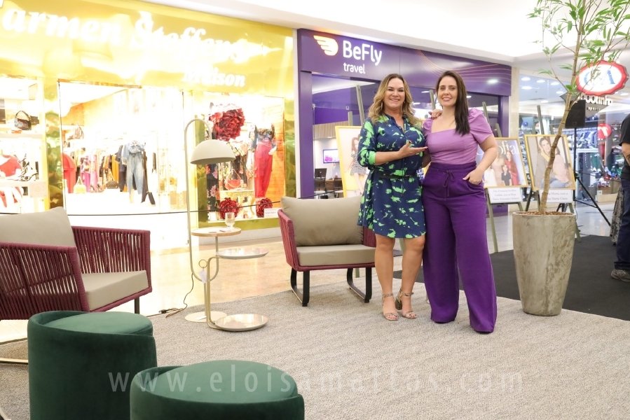 COQUETEL DE ABERTURA DA 14ª EDIÇÃO DA EXPOSIÇÃO “MÃES E FILHOS EM FOCO” ELOISA MATTOS E RIOPRETO SHOPPING - Eloisa Mattos