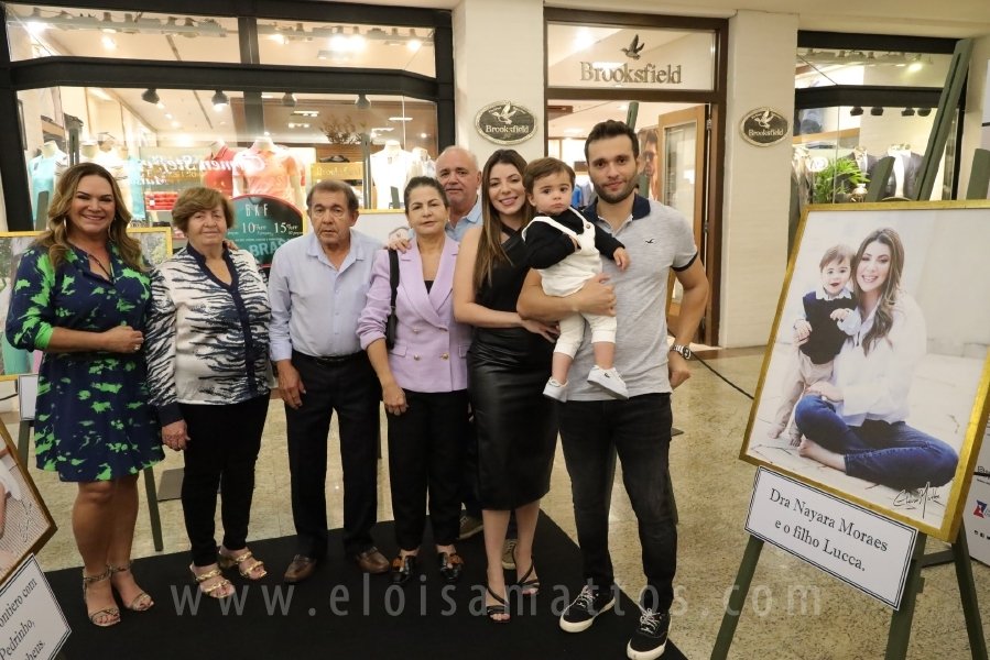 COQUETEL DE ABERTURA DA 14ª EDIÇÃO DA EXPOSIÇÃO “MÃES E FILHOS EM FOCO” ELOISA MATTOS E RIOPRETO SHOPPING - Eloisa Mattos