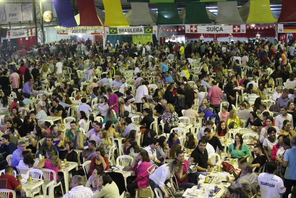 FESTA DAS NAÇÕES, EVENTOS GASTRONÔMICOS COM COMIDAS TÍPICAS DE 13 PAÍSES