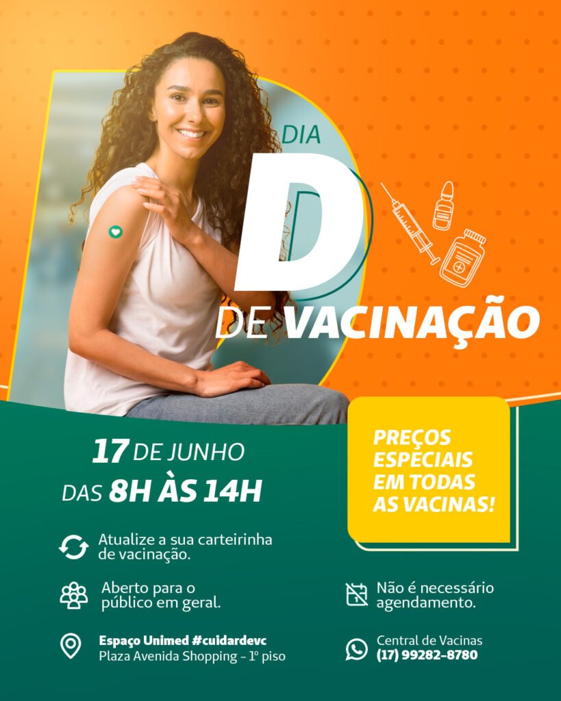 Dia D de Vacinação – Unimed