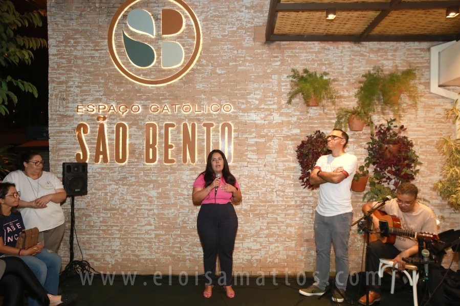 “ENCONTRO”  ESPAÇO CATÓLICO SÃO BENTO – DIA DE SÃO BENTO - Eloisa Mattos