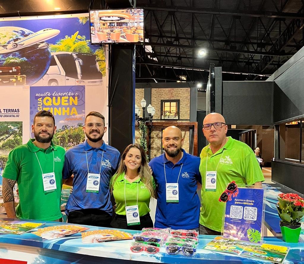 HOT BEACH PARQUES & ROSORTS PARTICIPA DA AVIIRP