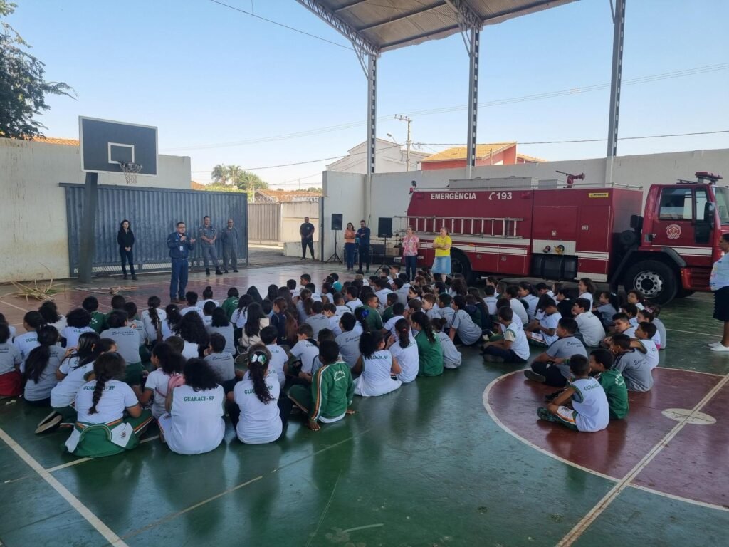 Tereos Promove Palestras Educativas Sobre Prevenção de Incêndios em 5 Escolas da Região