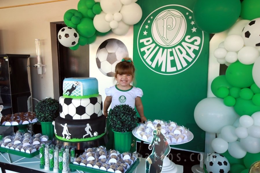 ANIVERSÁRIO DE 8 ANOS DE JOÃO LUCAS – TEMA PALMEIRAS - Eloisa Mattos