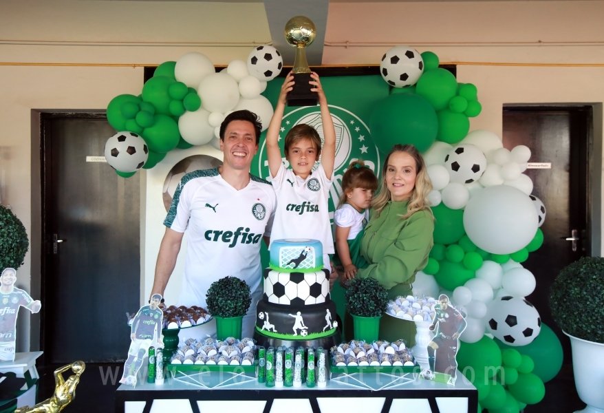 ANIVERSÁRIO DE 8 ANOS DE JOÃO LUCAS – TEMA PALMEIRAS - Eloisa Mattos