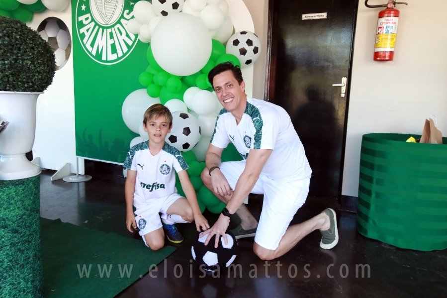 ANIVERSÁRIO DE 8 ANOS DE JOÃO LUCAS – TEMA PALMEIRAS - Eloisa Mattos
