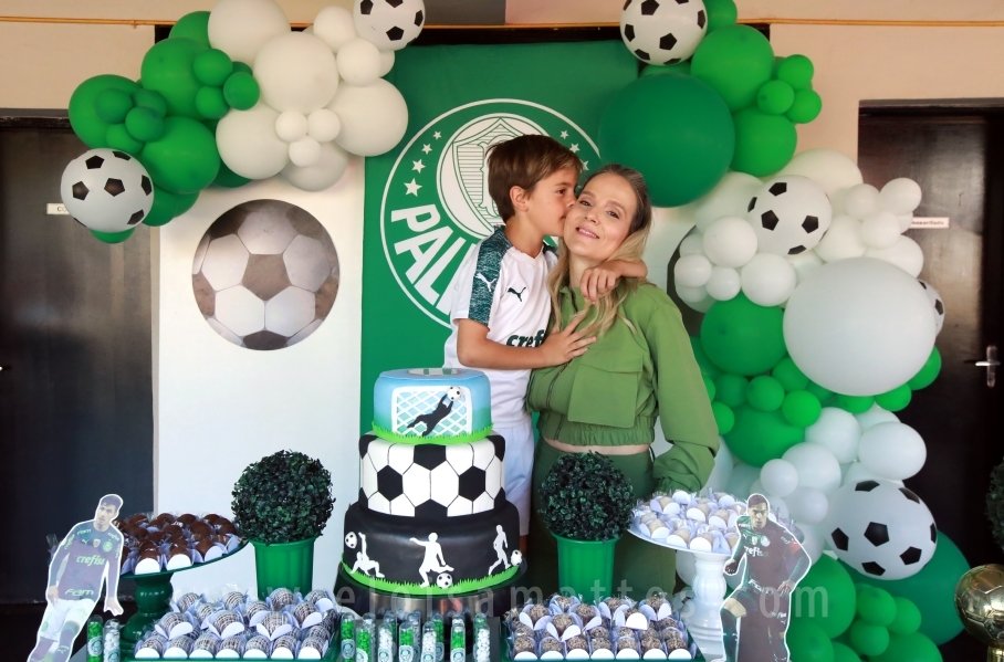 ANIVERSÁRIO DE 8 ANOS DE JOÃO LUCAS – TEMA PALMEIRAS - Eloisa Mattos