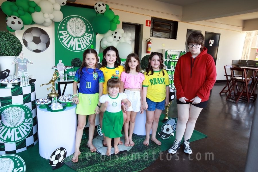 ANIVERSÁRIO DE 8 ANOS DE JOÃO LUCAS – TEMA PALMEIRAS - Eloisa Mattos