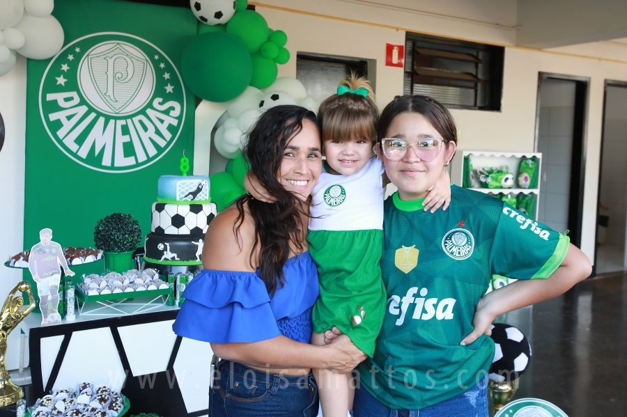 ANIVERSÁRIO DE 8 ANOS DE JOÃO LUCAS – TEMA PALMEIRAS - Eloisa Mattos