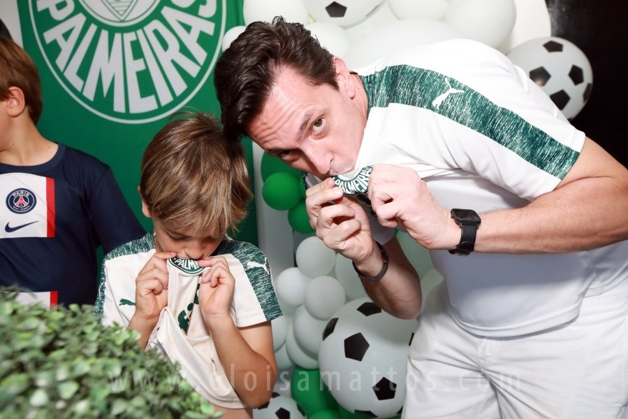 ANIVERSÁRIO DE 8 ANOS DE JOÃO LUCAS – TEMA PALMEIRAS - Eloisa Mattos