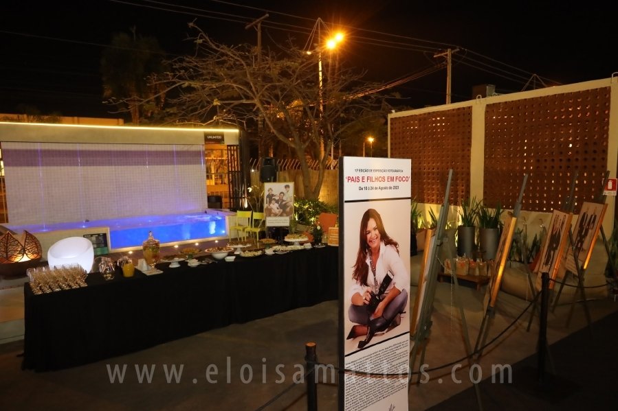 COQUETEL DE ABERTURA DA 13ª EDIÇÃO DA EXPO “PAIS E FILHOS EM FOCO” (RIOPRETO SHOPPING)  – MOSTRA ARQ DESIGN - Eloisa Mattos