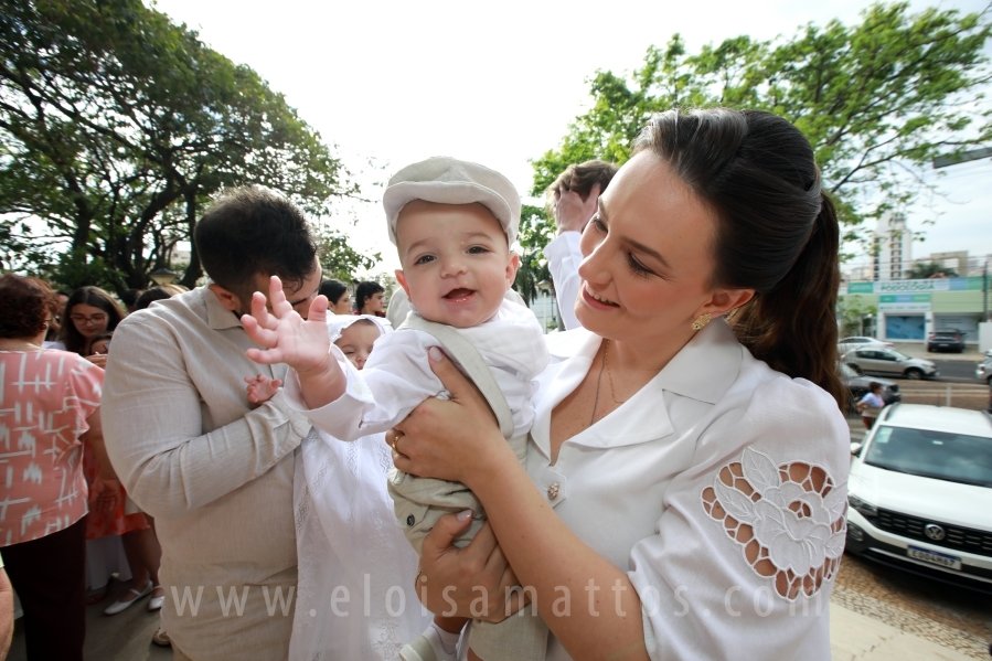 BATIZADO DOS GÊMEOS: JOSÉ MIGUEL E MARIA ALICE, COMEMORAÇÃO EM DOSE DUPLA. - Eloisa Mattos