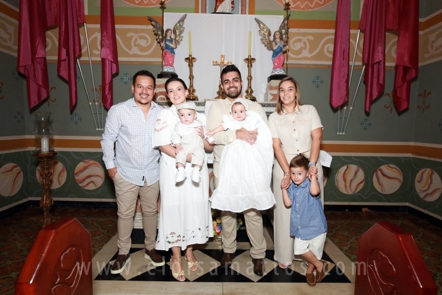 BATIZADO DOS GÊMEOS: JOSÉ MIGUEL E MARIA ALICE, COMEMORAÇÃO EM DOSE DUPLA. - Eloisa Mattos