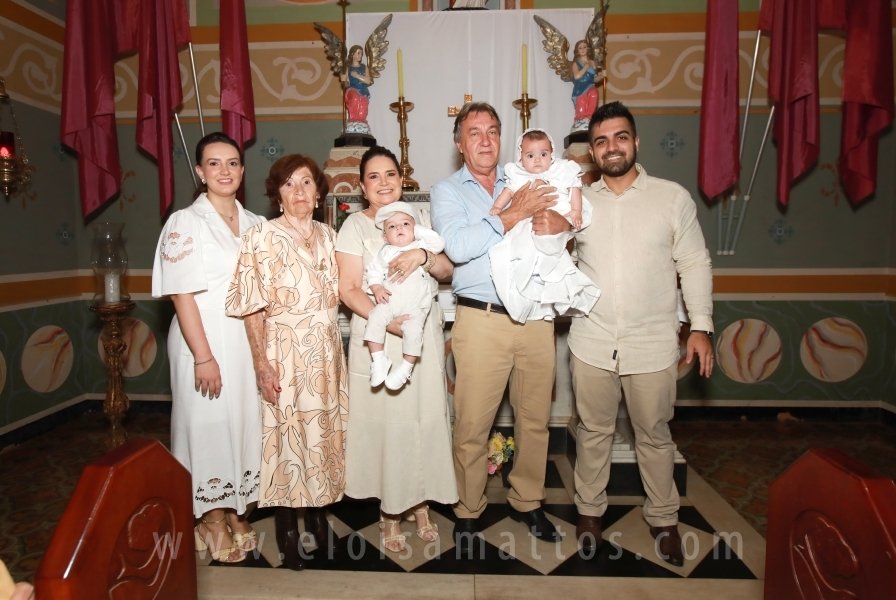 BATIZADO DOS GÊMEOS: JOSÉ MIGUEL E MARIA ALICE, COMEMORAÇÃO EM DOSE DUPLA. - Eloisa Mattos