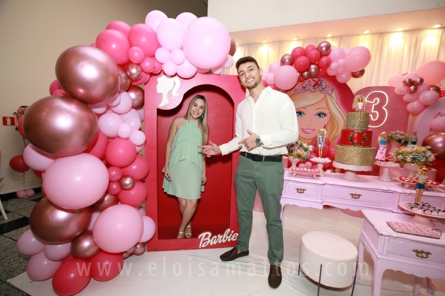 ANIVERSÁRIO DE 3 ANOS DA VERÔNICA – TEMA “BARBIE” - Eloisa Mattos