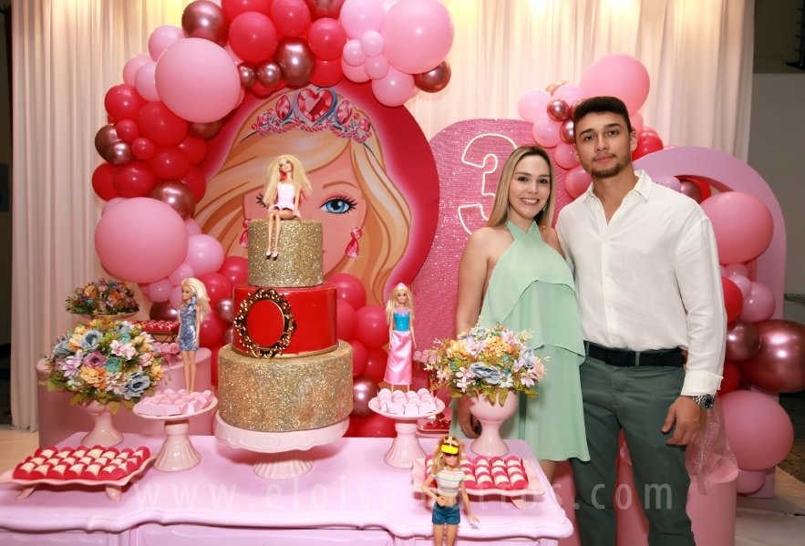 ANIVERSÁRIO DE 3 ANOS DA VERÔNICA – TEMA “BARBIE” - Eloisa Mattos