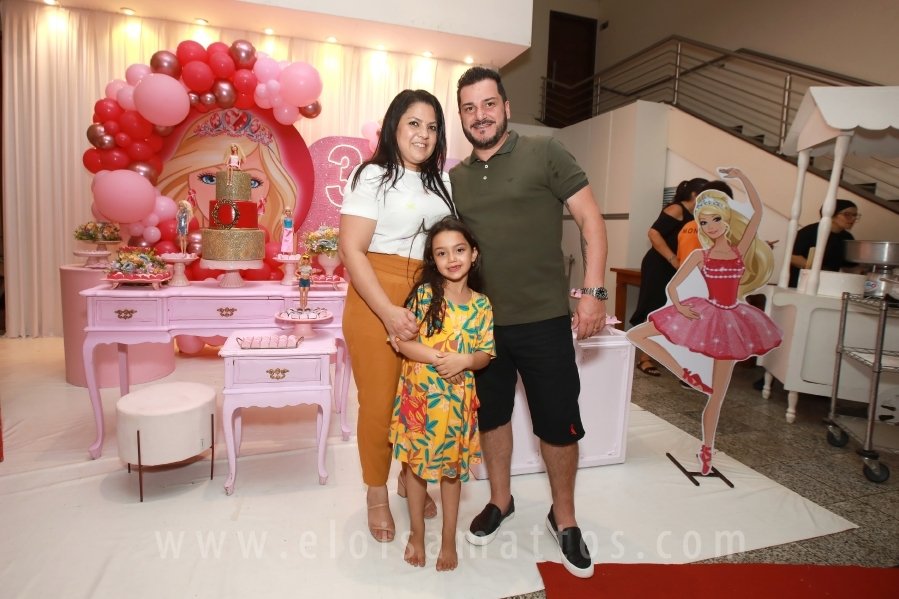 ANIVERSÁRIO DE 3 ANOS DA VERÔNICA – TEMA “BARBIE” - Eloisa Mattos