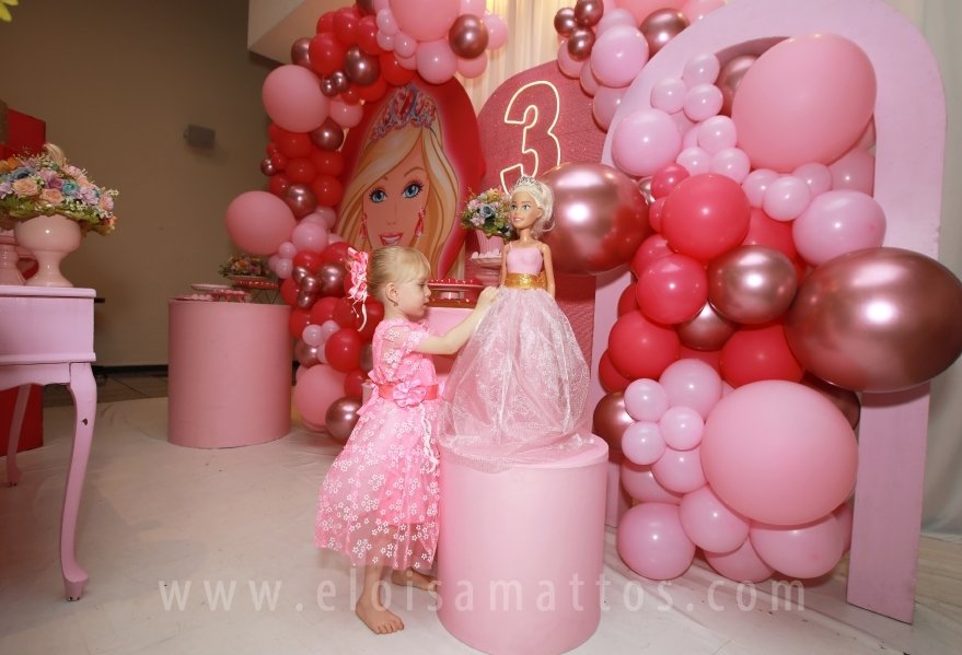 ANIVERSÁRIO DE 3 ANOS DA VERÔNICA – TEMA “BARBIE” - Eloisa Mattos