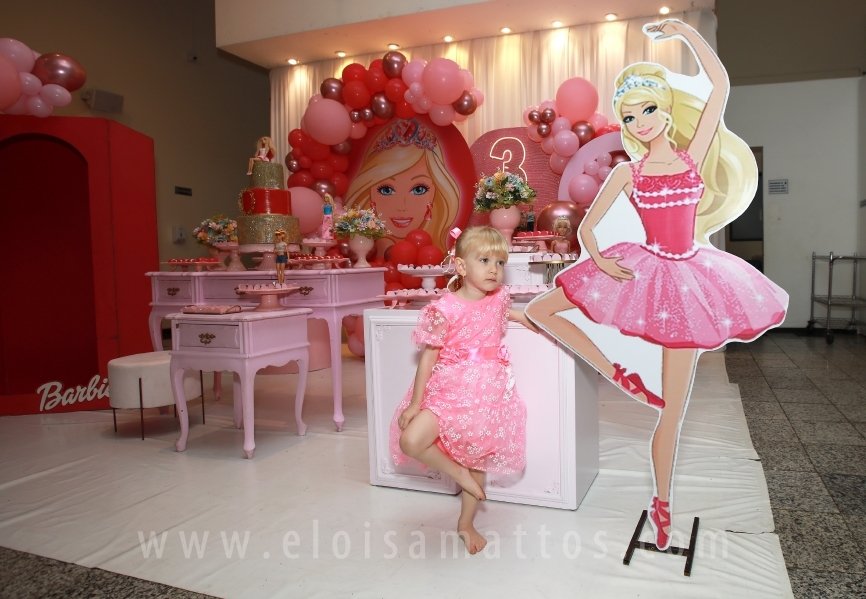 ANIVERSÁRIO DE 3 ANOS DA VERÔNICA – TEMA “BARBIE” - Eloisa Mattos