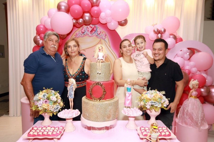 ANIVERSÁRIO DE 3 ANOS DA VERÔNICA – TEMA “BARBIE” - Eloisa Mattos
