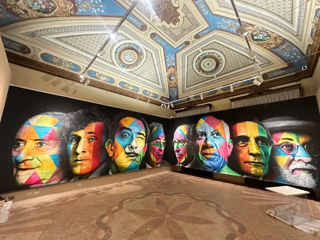 Eduardo Cobra Abre Exposição “Recortes” Na Itália e Faz Mural na Cidade