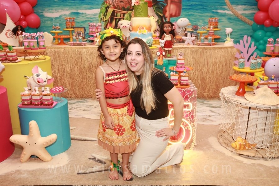 ANIVERSÁRIO DE 5 ANOS DE HELENA RODRIGUES TINTI – “MOANA, UM MAR DE AVENTURAS” - Eloisa Mattos