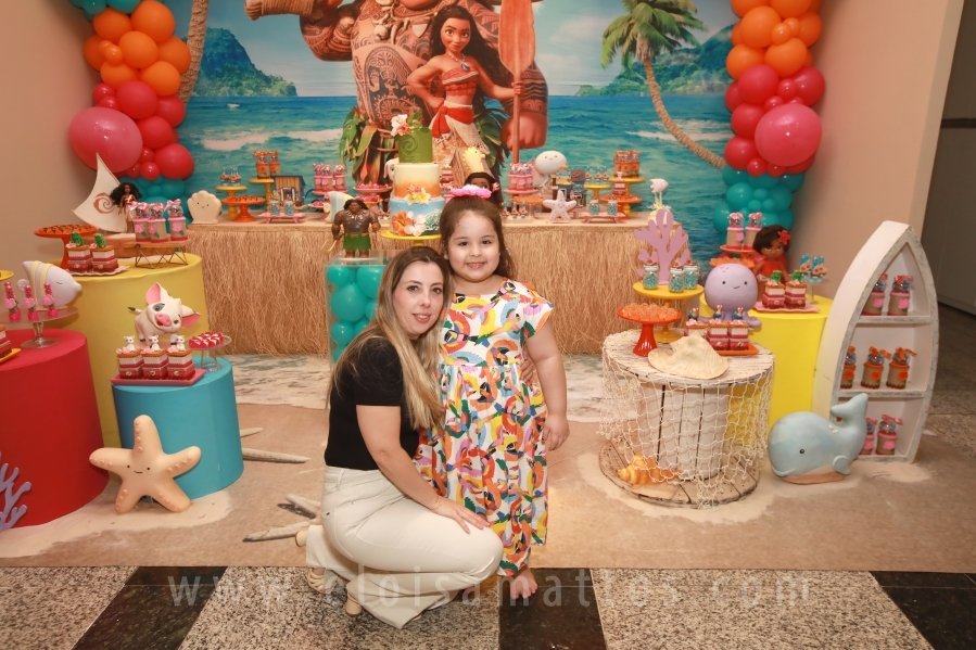 ANIVERSÁRIO DE 5 ANOS DE HELENA RODRIGUES TINTI – “MOANA, UM MAR DE AVENTURAS” - Eloisa Mattos