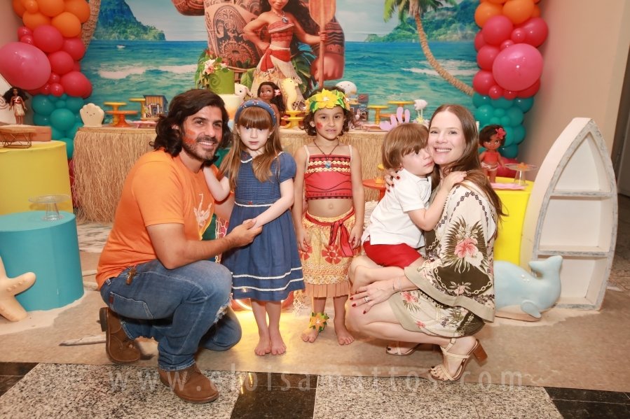 ANIVERSÁRIO DE 5 ANOS DE HELENA RODRIGUES TINTI – “MOANA, UM MAR DE AVENTURAS” - Eloisa Mattos