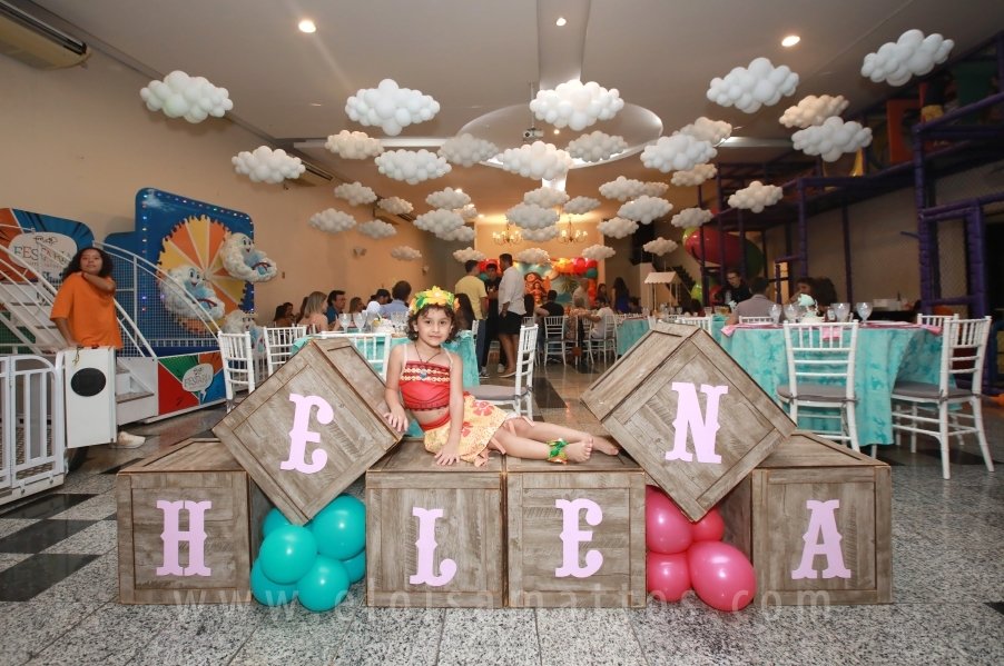 ANIVERSÁRIO DE 5 ANOS DE HELENA RODRIGUES TINTI – “MOANA, UM MAR DE AVENTURAS” - Eloisa Mattos