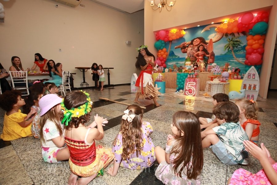 ANIVERSÁRIO DE 5 ANOS DE HELENA RODRIGUES TINTI – “MOANA, UM MAR DE AVENTURAS” - Eloisa Mattos