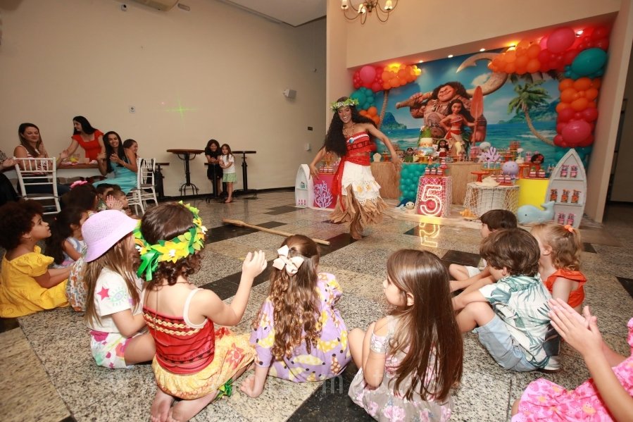 ANIVERSÁRIO DE 5 ANOS DE HELENA RODRIGUES TINTI – “MOANA, UM MAR DE AVENTURAS” - Eloisa Mattos