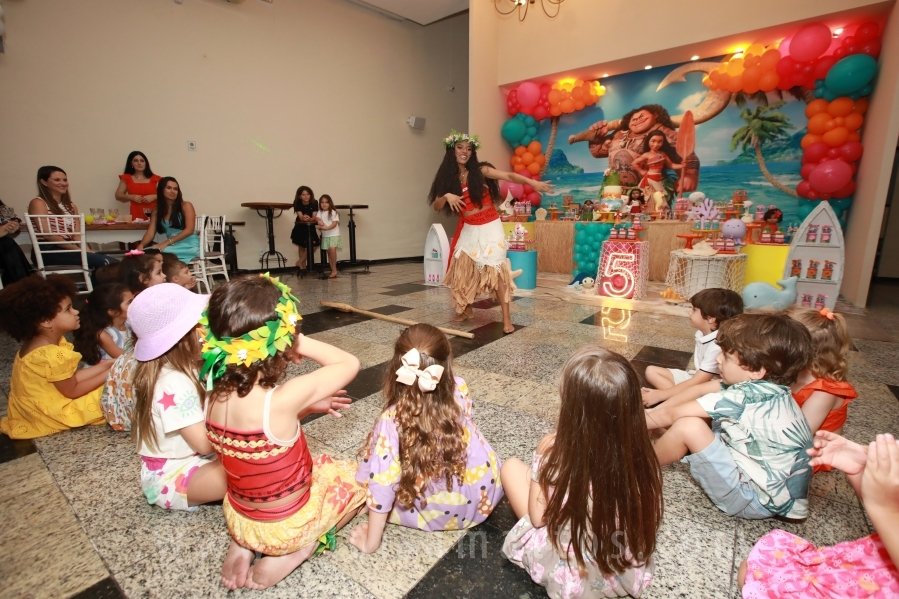 ANIVERSÁRIO DE 5 ANOS DE HELENA RODRIGUES TINTI – “MOANA, UM MAR DE AVENTURAS” - Eloisa Mattos