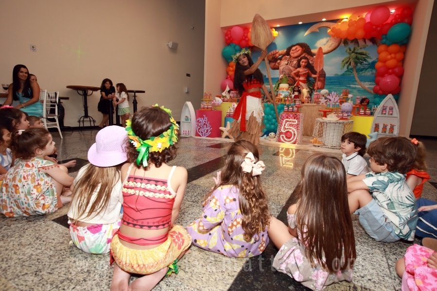 ANIVERSÁRIO DE 5 ANOS DE HELENA RODRIGUES TINTI – “MOANA, UM MAR DE AVENTURAS” - Eloisa Mattos