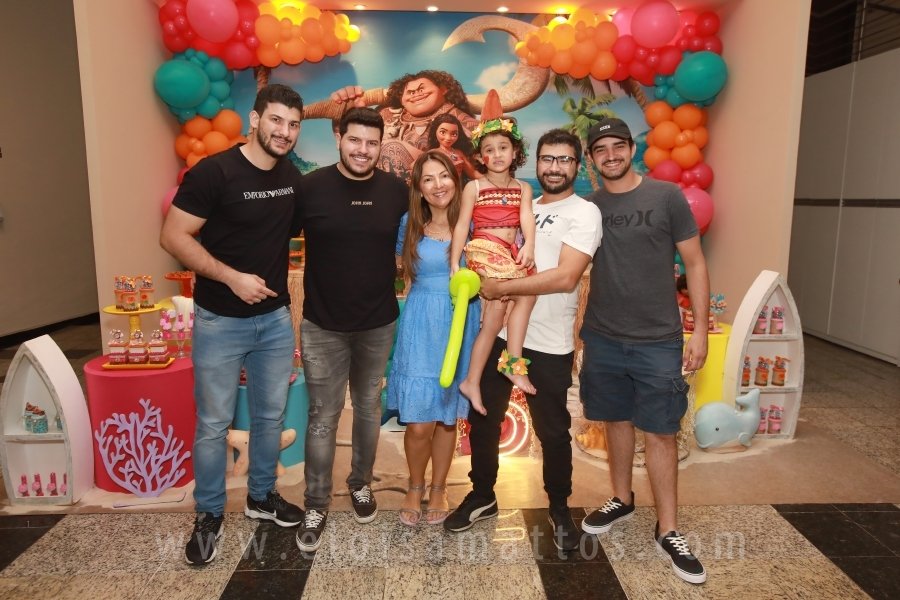 ANIVERSÁRIO DE 5 ANOS DE HELENA RODRIGUES TINTI – “MOANA, UM MAR DE AVENTURAS” - Eloisa Mattos