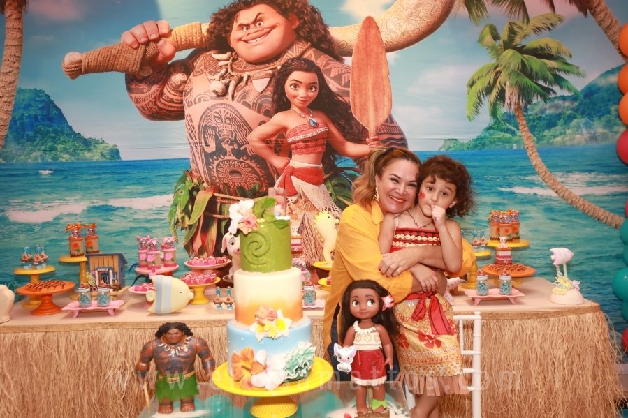 ANIVERSÁRIO DE 5 ANOS DE HELENA RODRIGUES TINTI – “MOANA, UM MAR DE AVENTURAS” - Eloisa Mattos