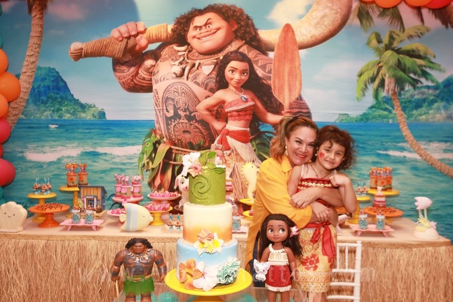 ANIVERSÁRIO DE 5 ANOS DE HELENA RODRIGUES TINTI – “MOANA, UM MAR DE AVENTURAS” - Eloisa Mattos