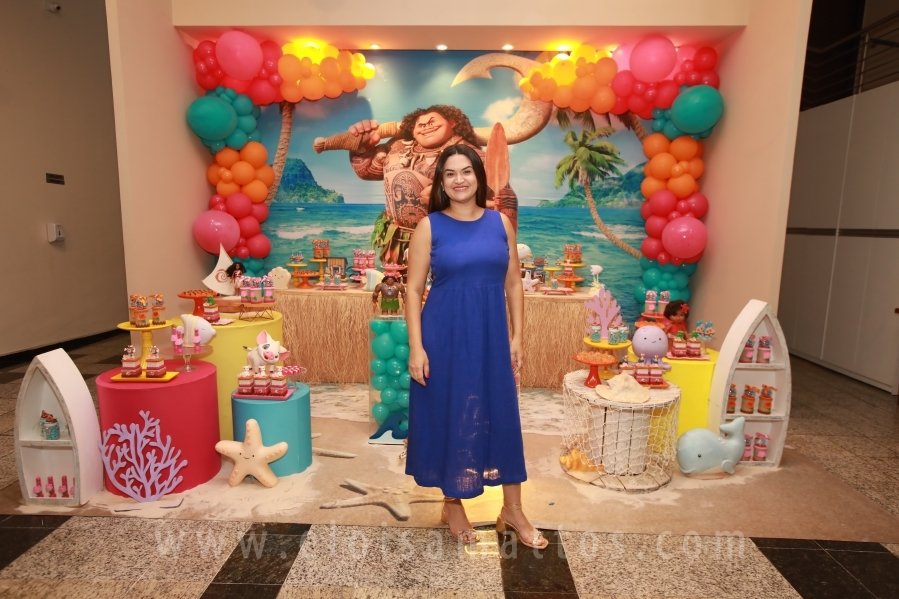 ANIVERSÁRIO DE 5 ANOS DE HELENA RODRIGUES TINTI – “MOANA, UM MAR DE AVENTURAS” - Eloisa Mattos