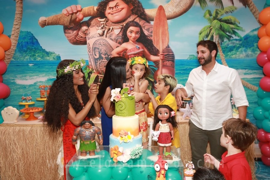 ANIVERSÁRIO DE 5 ANOS DE HELENA RODRIGUES TINTI – “MOANA, UM MAR DE AVENTURAS” - Eloisa Mattos