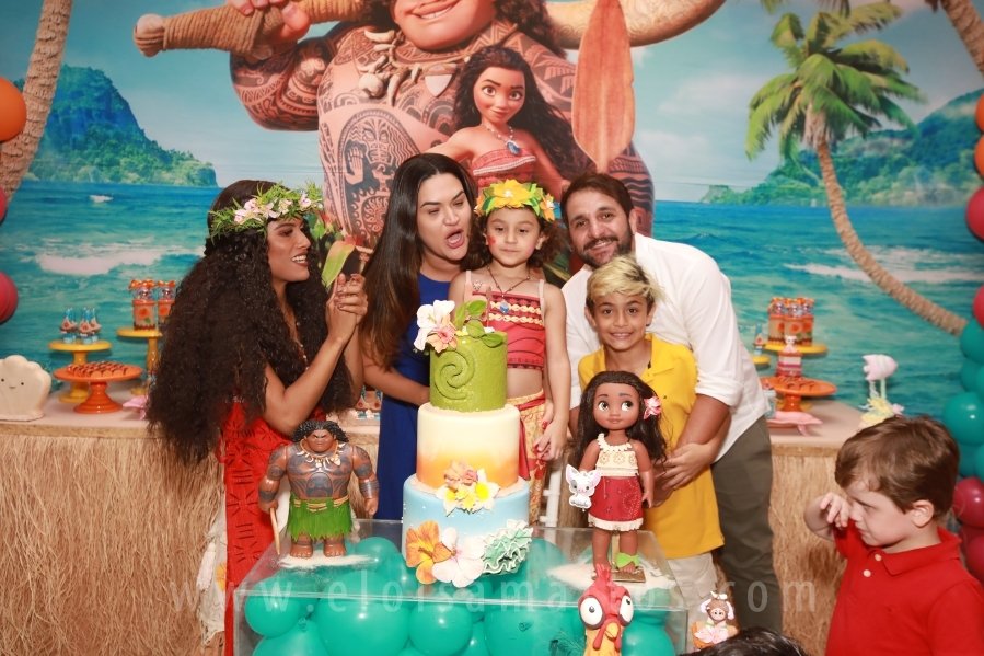 ANIVERSÁRIO DE 5 ANOS DE HELENA RODRIGUES TINTI – “MOANA, UM MAR DE AVENTURAS” - Eloisa Mattos