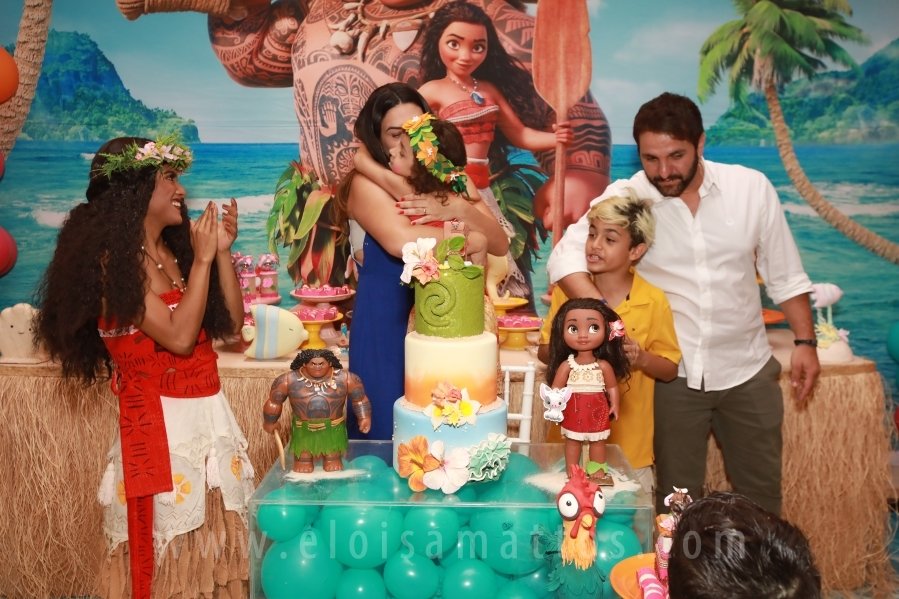 ANIVERSÁRIO DE 5 ANOS DE HELENA RODRIGUES TINTI – “MOANA, UM MAR DE AVENTURAS” - Eloisa Mattos