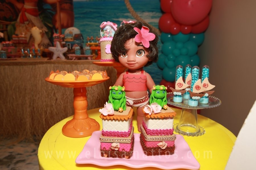 ANIVERSÁRIO DE 5 ANOS DE HELENA RODRIGUES TINTI – “MOANA, UM MAR DE AVENTURAS” - Eloisa Mattos