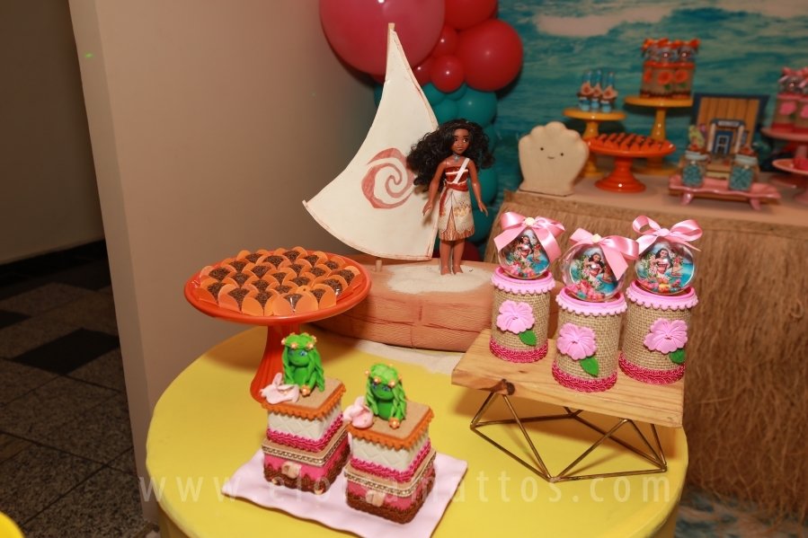 ANIVERSÁRIO DE 5 ANOS DE HELENA RODRIGUES TINTI – “MOANA, UM MAR DE AVENTURAS” - Eloisa Mattos