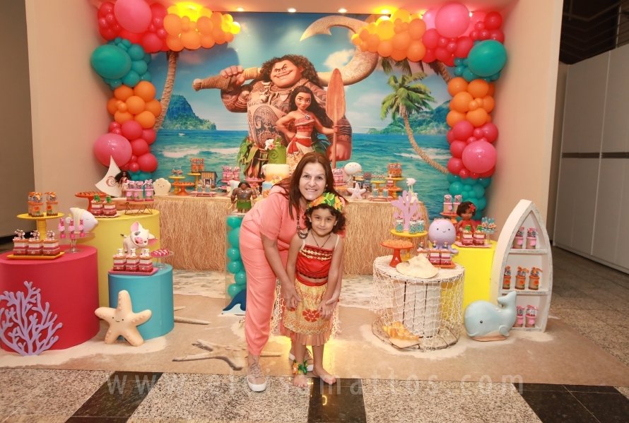 ANIVERSÁRIO DE 5 ANOS DE HELENA RODRIGUES TINTI – “MOANA, UM MAR DE AVENTURAS” - Eloisa Mattos
