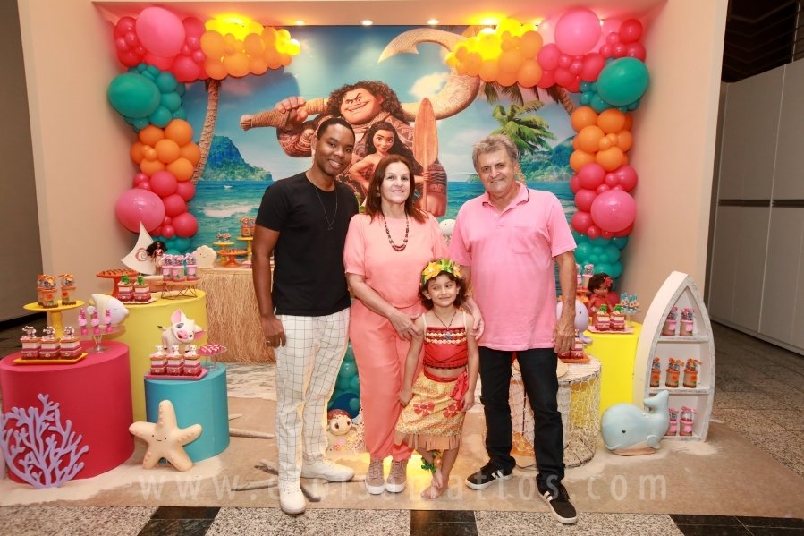 ANIVERSÁRIO DE 5 ANOS DE HELENA RODRIGUES TINTI – “MOANA, UM MAR DE AVENTURAS” - Eloisa Mattos