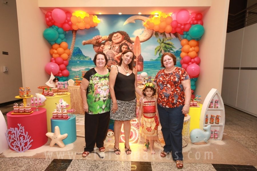 ANIVERSÁRIO DE 5 ANOS DE HELENA RODRIGUES TINTI – “MOANA, UM MAR DE AVENTURAS” - Eloisa Mattos