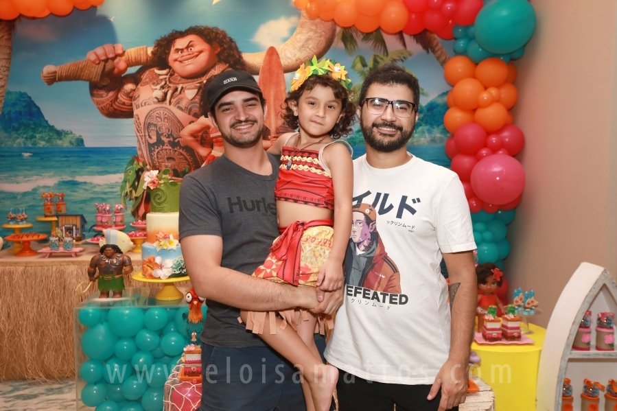 ANIVERSÁRIO DE 5 ANOS DE HELENA RODRIGUES TINTI – “MOANA, UM MAR DE AVENTURAS” - Eloisa Mattos