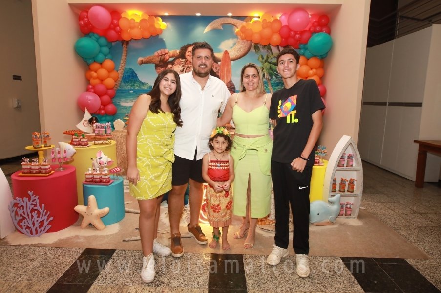 ANIVERSÁRIO DE 5 ANOS DE HELENA RODRIGUES TINTI – “MOANA, UM MAR DE AVENTURAS” - Eloisa Mattos