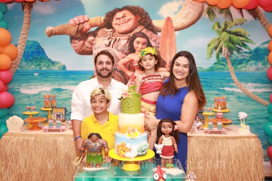 ANIVERSÁRIO DE 5 ANOS DE HELENA RODRIGUES TINTI – “MOANA, UM MAR DE AVENTURAS” - Eloisa Mattos