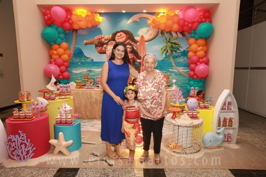 ANIVERSÁRIO DE 5 ANOS DE HELENA RODRIGUES TINTI – “MOANA, UM MAR DE AVENTURAS” - Eloisa Mattos
