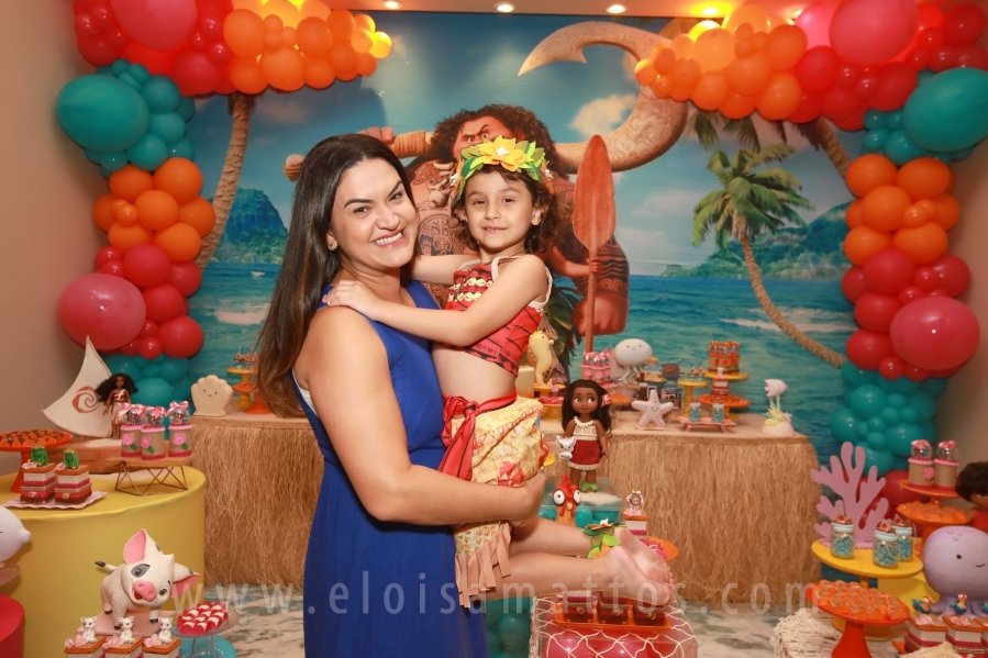 ANIVERSÁRIO DE 5 ANOS DE HELENA RODRIGUES TINTI – “MOANA, UM MAR DE AVENTURAS” - Eloisa Mattos